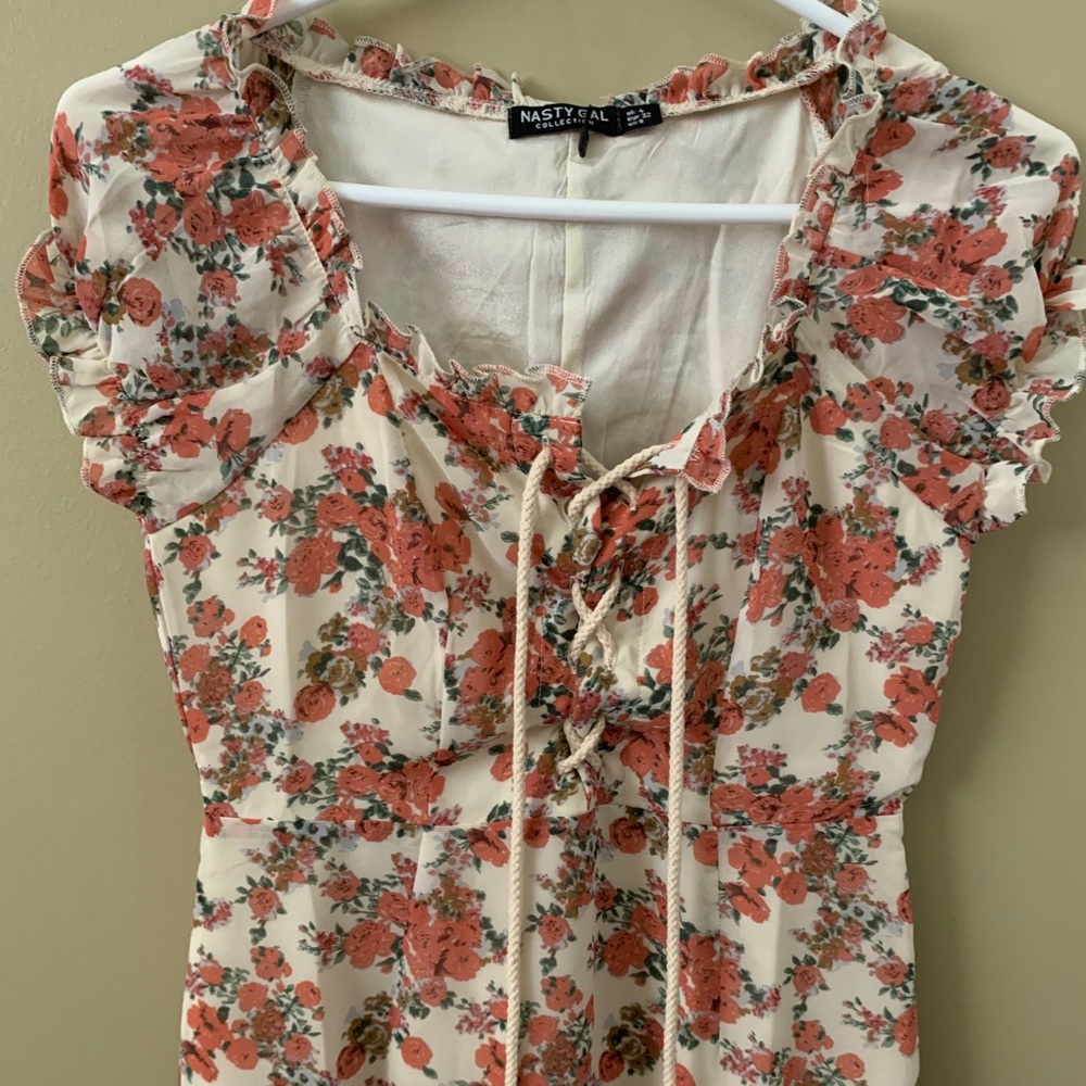Nasty Gal Floral Dress size 4